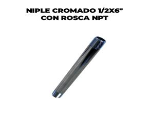 Niple Cromado 1/2X6\