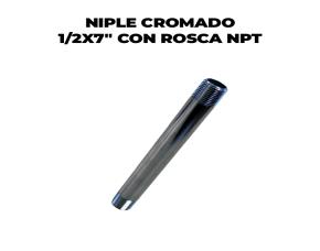 Niple Cromado 1/2X7\