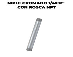 Niple Cromado 1/4X12\