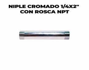 Niple Cromado 1/4X2\