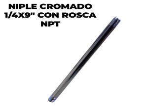 Niple Cromado 1/4X9\