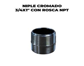Niple Cromado 3/4X1\
