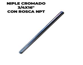 Niple Cromado 3/4X16\