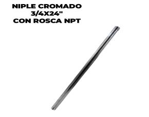 Niple Cromado 3/4X24\