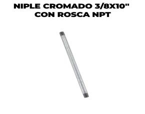 Niple Cromado 3/8X10\