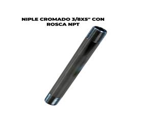 Niple Cromado 3/8X5\