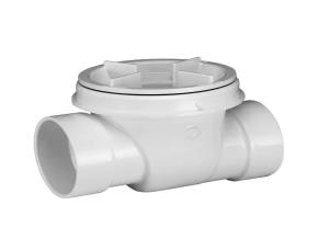 VALVULA 4\"\" ANTI RETORNO PVC