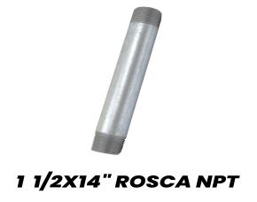 Niple Galvanizado 1 1/2X14\