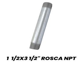 Niple Galvanizado 1 1/2X3 1/2\