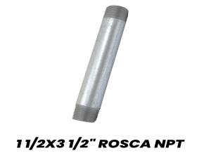 Niple Galvanizado 1 1/2X3\