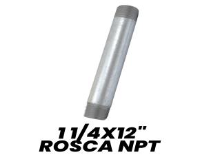 Niple Galvanizado 1 1/4X12\