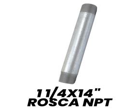 Niple Galvanizado 1 1/4X14\