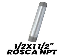 Niple Galvanizado 1/2X1 1/2\