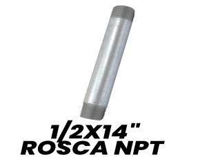 Niple Galvanizado 1/2X14\
