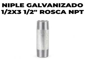Niple Galvanizado 1/2X3 1/2\
