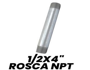 Niple Galvanizado 1/2X4\