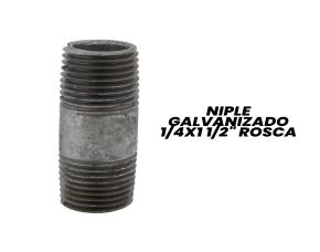 Niple Galvanizado 1/4X1 1/2\
