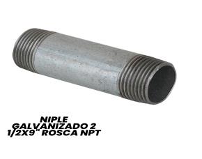 Niple Galvanizado 2 1/2X9\
