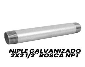 Niple Galvanizado 2X2 1/2\