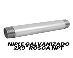 Niple Galvanizado 2X9\