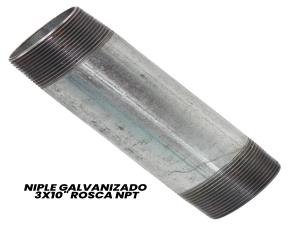 Niple Galvanizado 3X10\