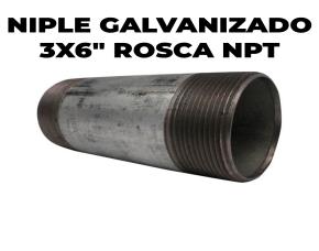 Niple Galvanizado 3X6\