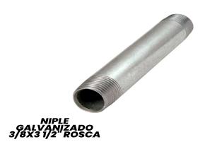 Niple Galvanizado 3/8X3 1/2\