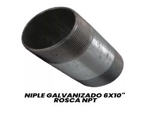Niple Galvanizado 6X10\