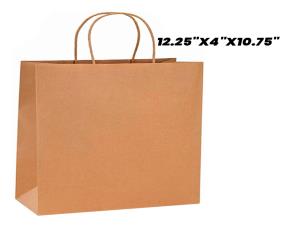 Bolsa Papel Kraft 12.25\