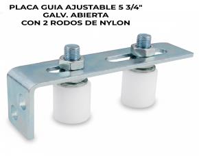 PLACA GUIA AJUSTABLE 5 3/4\