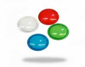 Juego De 4  Lentes De Colores Para Luces Led (Pj1Led-3)