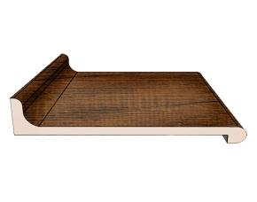 Cubierta Postformada 2´X8´ Con Salpicadera Caramel Oak