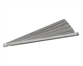 Set 25 Pzs Hojas Calibradoras Largas, Acero Inox, Proto.