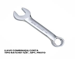 Llave Combinada Corta 5/8\