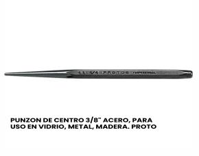Punzon De Centro 3/8\