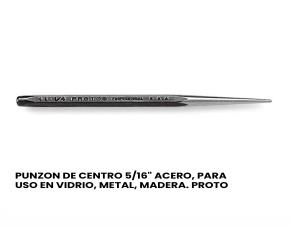 Punzon De Centro 5/16\