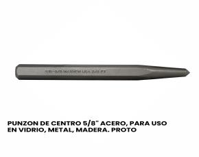 Punzon De Centro 5/8\