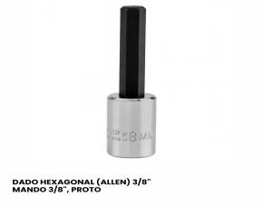 Dado Hexagonal (Allen) 3/8\