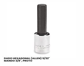 Dado Hexagonal (Allen) 5/32\