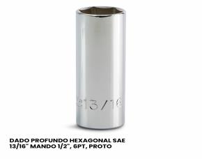 Dado Profundo Hexagonal Sae 13/16\