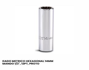 Dado Metrico Hexagonal 14Mm Mando 1/2\
