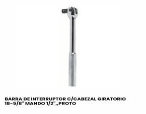 Barra De Interruptor C/Cabezal Giratorio 18-5/8\