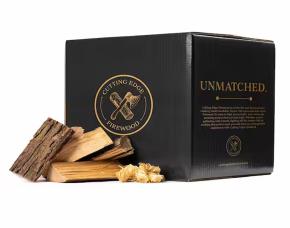 CAJA 50LBS DE TROZOS DE MADERA NOGAL 8\