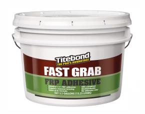 CUBETA ADHESIVO FAST GRAB DE CONSTRUCCIÓN 448 OZ (3.5 GAL) CUBRE 6MT2, PARA PEGAR PANELES, PI...
