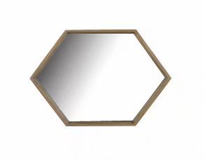 Espejo Hexagonal 25\