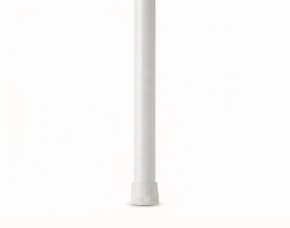 CORTINERO TIPO BARRA D/TENSION PARA DUCHA BLANCO 28\