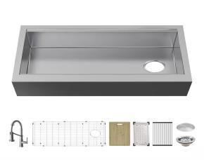 LAVATRASTO ACERO INOX CALIBRE 16  36\