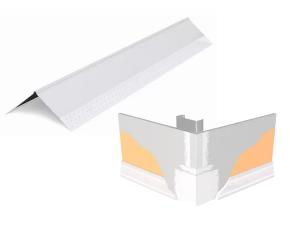 Angulo De Metal Extra Grueso 9X1 1/8 Galvanizado C/Forro De Papel Para Tabla Yeso, (1002182722) Clar