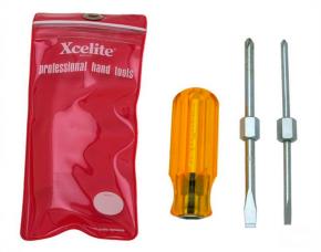 Jgo. 3Pzs Destornillador, Phillips/ Plano, Xcelite.