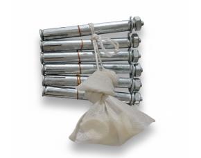 Juego De 5 Tacos Expansores Con Tapadera Para Puerta De Seguridad